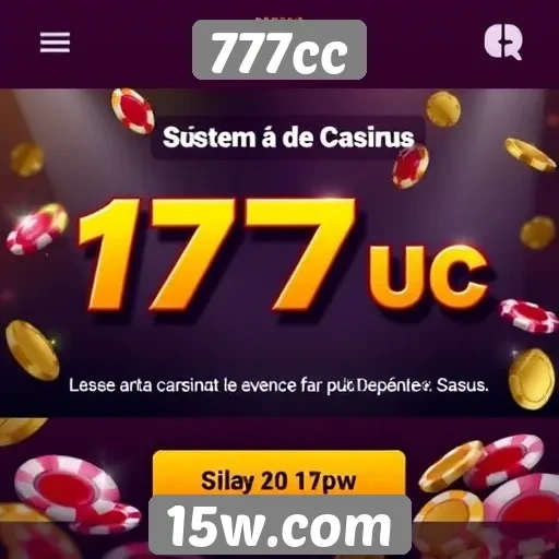 Como funciona o sistema de bônus em 777cc